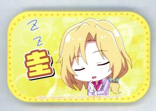 都築圭 スクエア型缶バッジ vol.2 「アイドルマスター SideM 理由あってMini!」 セガ限定