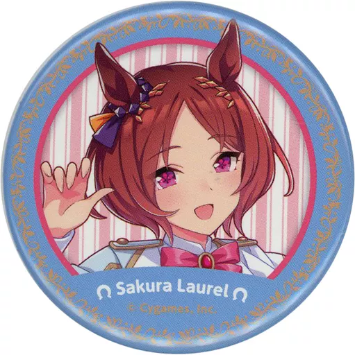 ウマ娘 4th サクラローレル (スノーウィ・インテグレティVer.) 缶バッジ 駿河屋 -<中古>サクラローレル(スノーウィ・インテグレティVer.) 公式