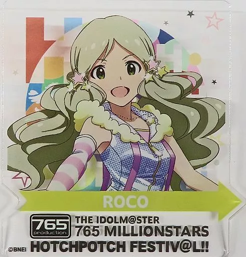 伴田路子(ロコ) 公式プロデュースバッジ 「THE IDOLM＠STER 765 MILLIONSTARS HOTCHPOTCH FESTIV＠L!!」