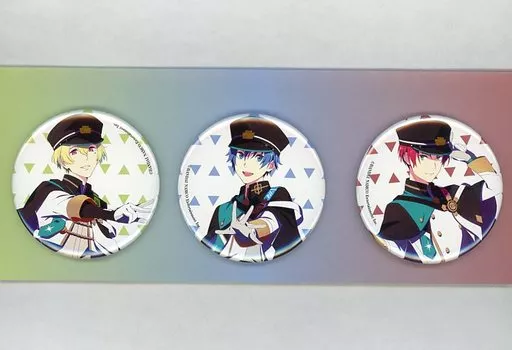 [単品] C.FIRST(SideM) 缶バッジ3個セット 「リスアニ!Vol.47.1 アイドルマスター 音楽大全 永久保存版VIII Amazon.co.jp限定セット」 同梱特典