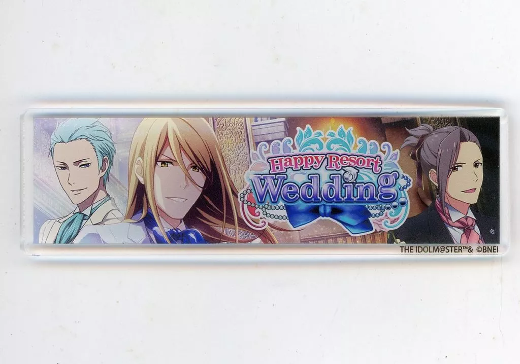 Happy Resort Wedding アクリルバッジ 「コトブキヤくじ アイドルマスター SideM Event Collection」 A-7賞