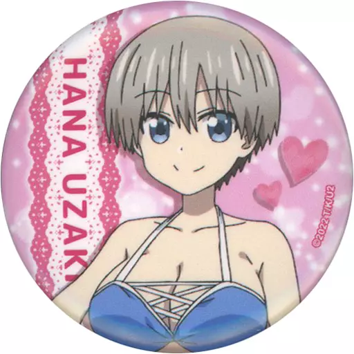 宇崎ちゃんは遊びたい DMMスクラッチ 缶バッジ 駿河屋 -<中古>宇崎花(水着) 缶バッジ 「DMMスクラッチ! 宇崎ちゃんは