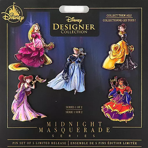 ディズニー プリンセス ミッドナイトマスカレード ピン ディズニー プリンセス ミッドナイトマスカレード ピン
