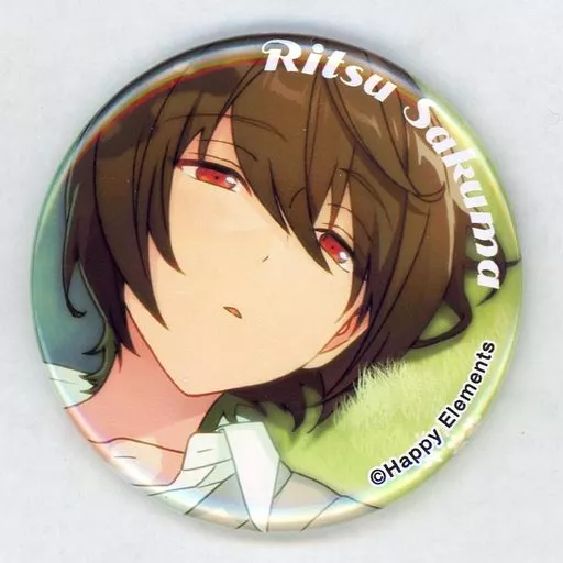 朔間凛月 ドリームユニット ムック本 特典 缶バッジ　あんスタ 駿河屋 -<中古>[破損品/単品] 朔間凛月 ドリームユニット☆缶バッジ