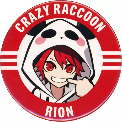駿河屋 - 【買取】rion(Crazy Raccoon) 缶バッジ 「MEMBER CAN BADGES