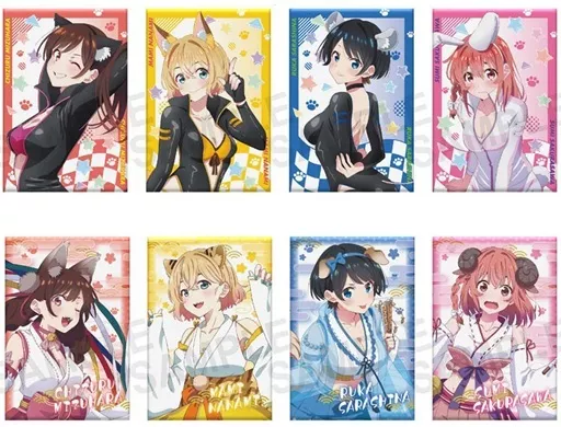 全8種セット 「彼女、お借りします デコタテコレクション Animal’s rider＆ケモ巫女」