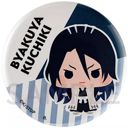バッジ・ピンズ　朽木白哉 「BLEACH-ブリーチ- 千年血戦篇 ちぃきゃら 缶バッジ」