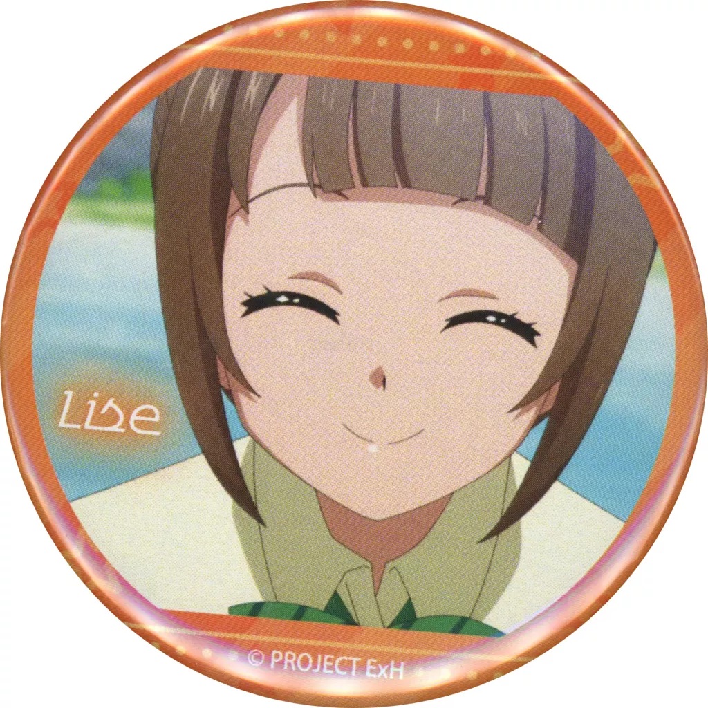 小日向理瀬(場面写) 缶バッジ 「DMMスクラッチ! Extreme Hearts」 E-10賞