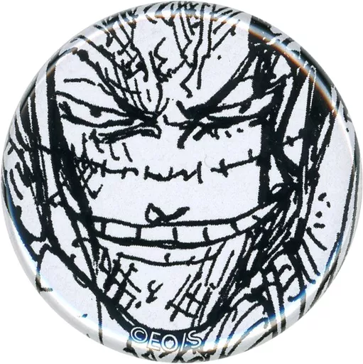 ワンピース ALL FACES 缶バッジ クロコダイル ⑥ ワンピース クロコダイル 原作 コレクション缶バッジ - メルカリ