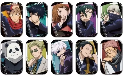 全10種セット 「呪術廻戦 まるかくカンバッジ3」