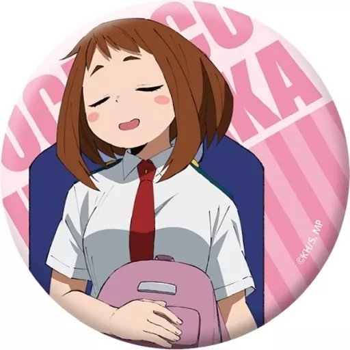 僕のヒーローアカデミア 麗日お茶子 トレーディング缶バッジ HEROES NAP 駿河屋 -<中古>麗日お茶子 「僕のヒーローアカデミア トレーディング缶