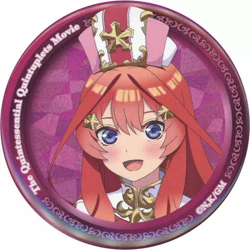 中野五月 ふて顔 BIG 缶バッジ 五月 怒り顔 FaNeMa / 五等分の花嫁∬ ピックアップキャラトレーディング缶