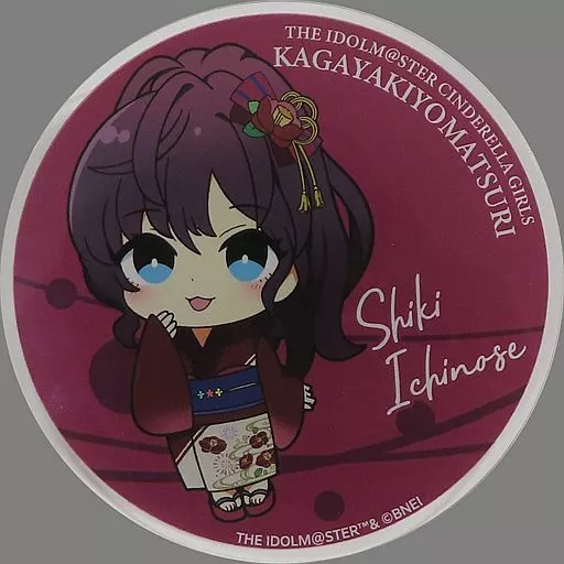 アイマス デレマス よまつり 缶バッジ 一ノ瀬 志希 アイドルマスター シンデレラガールズ グリッター缶バッジ A 一ノ瀬志
