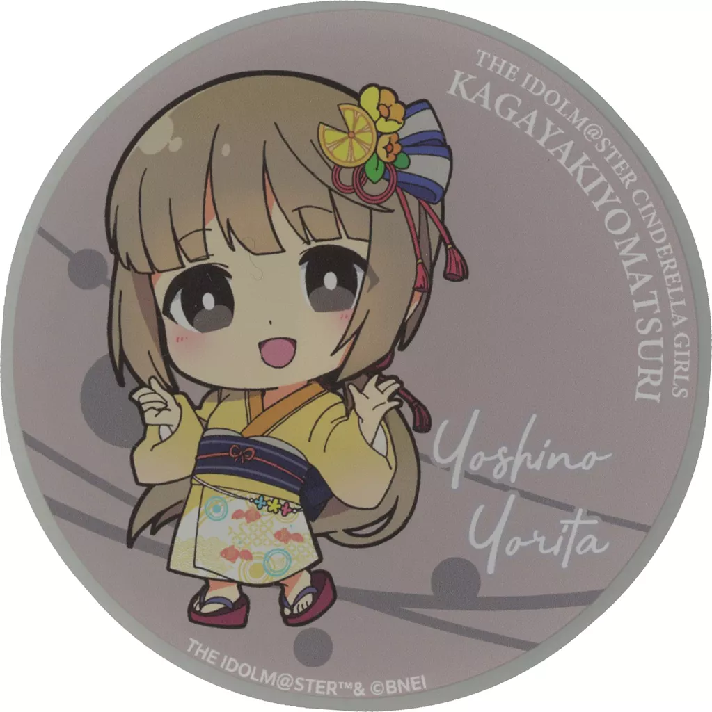 依田芳乃(燿城夜祭 -かがやきよまつり- ver.) 公式プロデュースバッジ 「アイドルマスター シンデレラガールズ」