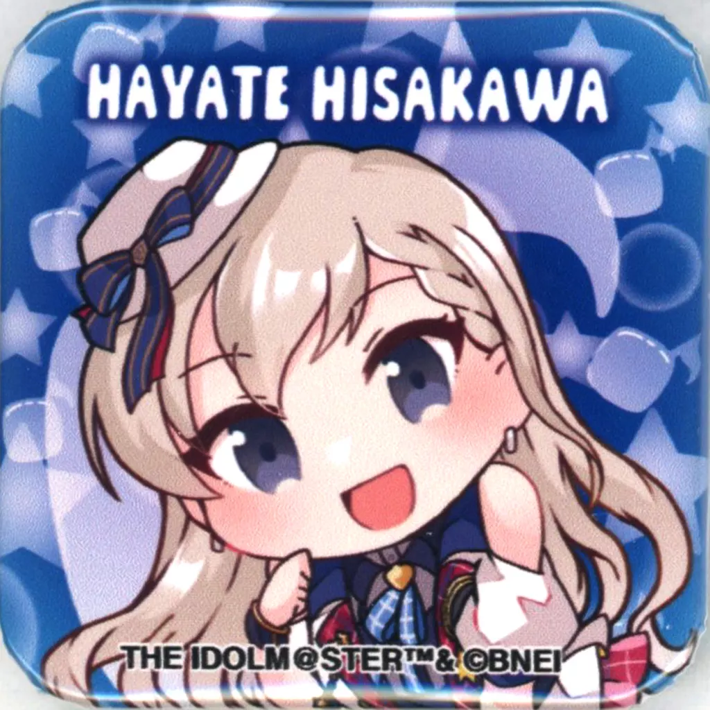 久川颯 描きおろしイラスト 公式角丸缶バッジ 「アイドルマスター ポップリンクス」