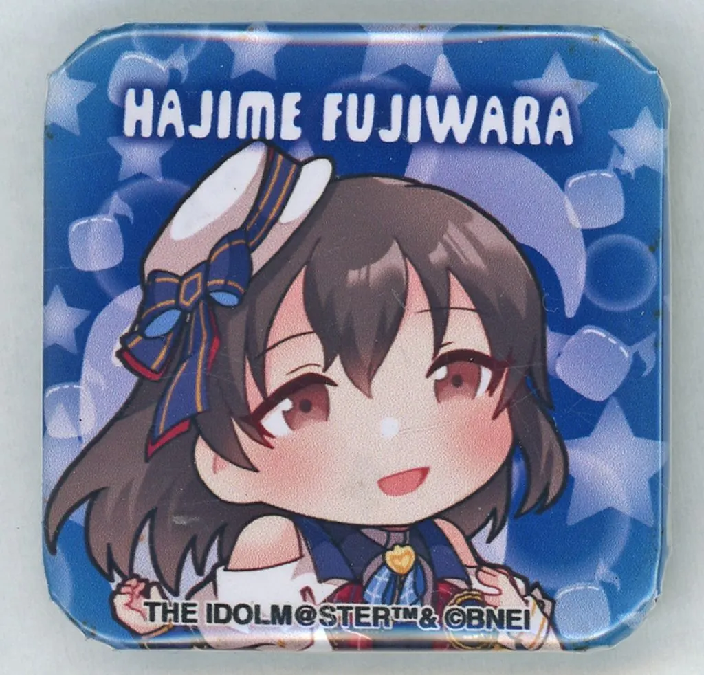 藤原肇 描きおろしイラスト 公式角丸缶バッジ 「アイドルマスター ポップリンクス」