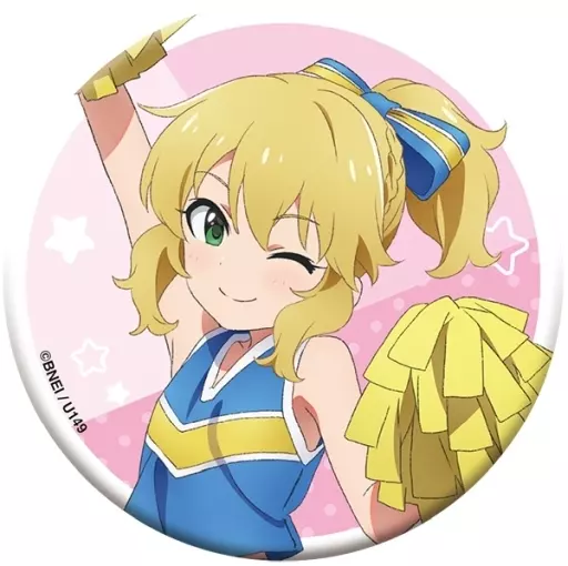 櫻井桃華(チアリーダー) グリッター缶バッジ 「アイドルマスター シンデレラガールズ U149」