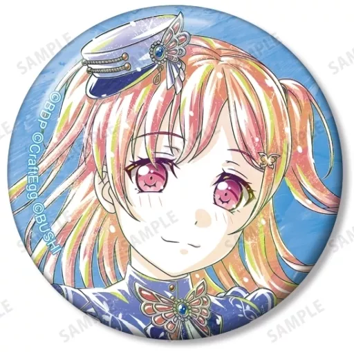 BanG Dream! 缶バッジ 広町七深 4周年キービジュアル KV BanG Dream! 缶バッジ 広町七深 4周年キービジュアル KV ガルパ新情報