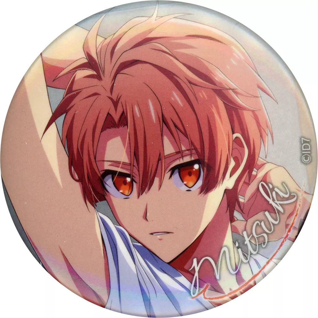 アイナナ sugao 缶バッジ 三月 駿河屋 -<中古>和泉三月 「アイドリッシュセブン(原作版) キャラバッジ