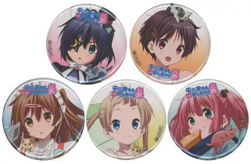 バッジ・ピンズ　集合 京アニメモリアル缶バッジセット 「中二病でも恋がしたい!戀」