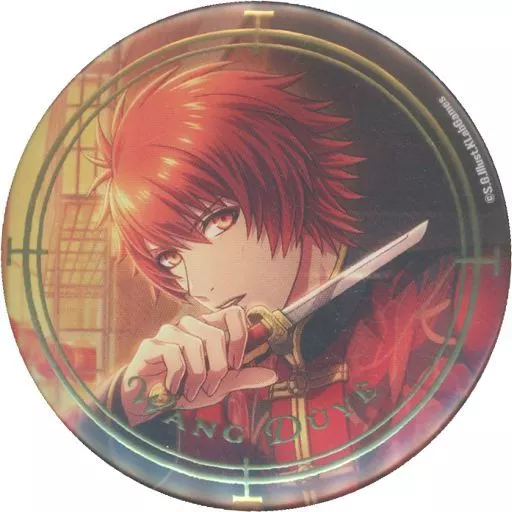 駿河屋 -<中古>一十木音也 as 王杜夜 箔押し風BIG缶バッジ No More