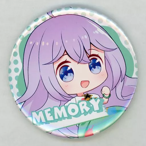 泡沫メモリ 缶バッジ 「バーチャルYouTuber ViViD ビビフェス2020」