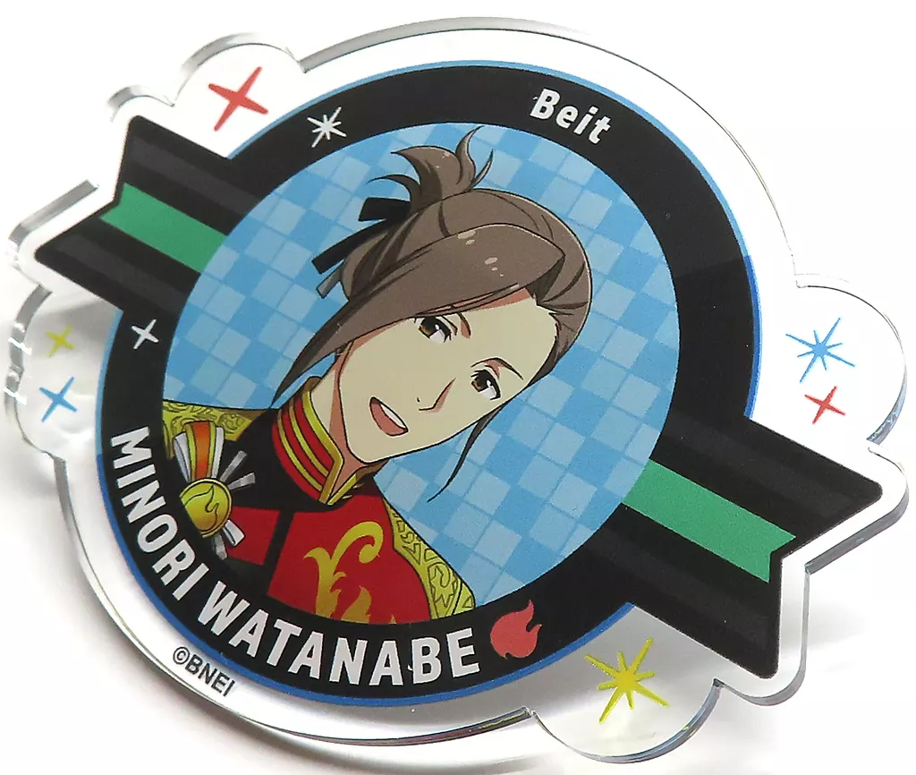 渡辺みのり 公式プロデュースバッジ 「THE IDOLM＠STER SideM PM 315 BE＠T OF PASSION FESTIVAL!!!」