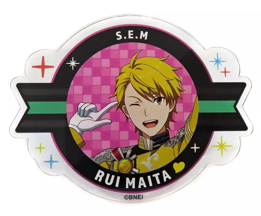 舞田類 公式プロデュースバッジ 「THE IDOLM＠STER SideM PM 315 BE＠T OF PASSION FESTIVAL!!!」