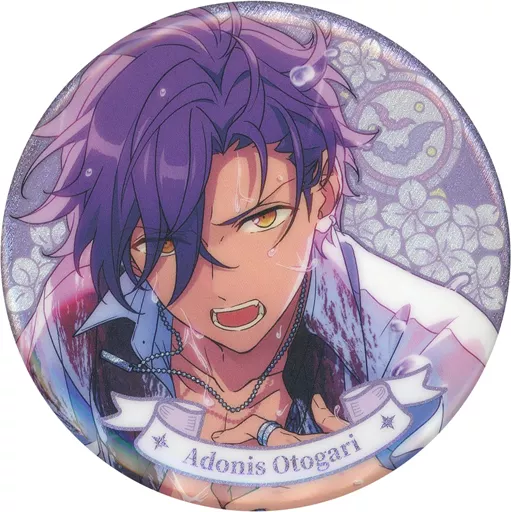 花の契約 乙狩アドニス 缶バッジ 駿河屋 -<中古>乙狩アドニス 「あんさんぶるスターズ!! 花の契約 缶