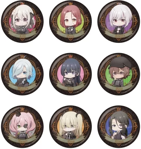 全9種セット 「スパイ教室 メタリック缶バッジ 01」