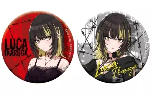 斑鳩ルカ 缶バッジ2個セット 「アイドルマスター シャイニーカラーズ」