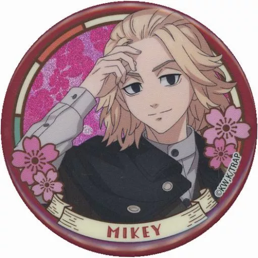 駿河屋 - 【買取】佐野万次郎 グリッター缶バッジ 「東京リベンジャー