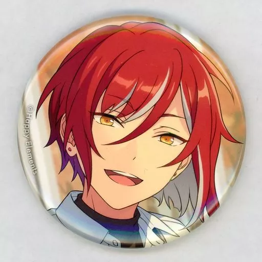 あんスタ　イベコレ　夏　缶バッジ　夏目くん 駿河屋 -<中古>逆先夏目 「あんさんぶるスターズ!! イベコレ缶