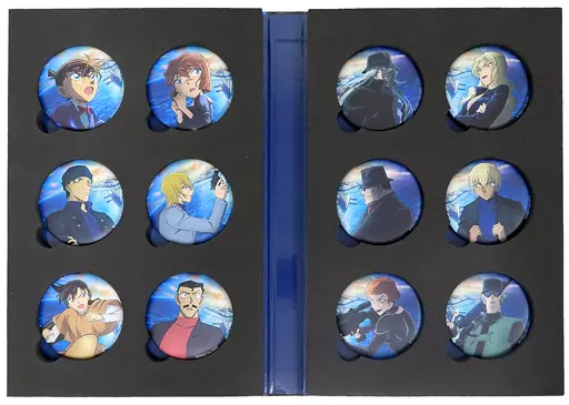 劇場版 名探偵コナン 黒鉄の魚影 キャラバッジ 缶バッジ 劇場版 名探偵コナン 黒鉄の魚影 キャラバッジ 缶バッジ キャラクター