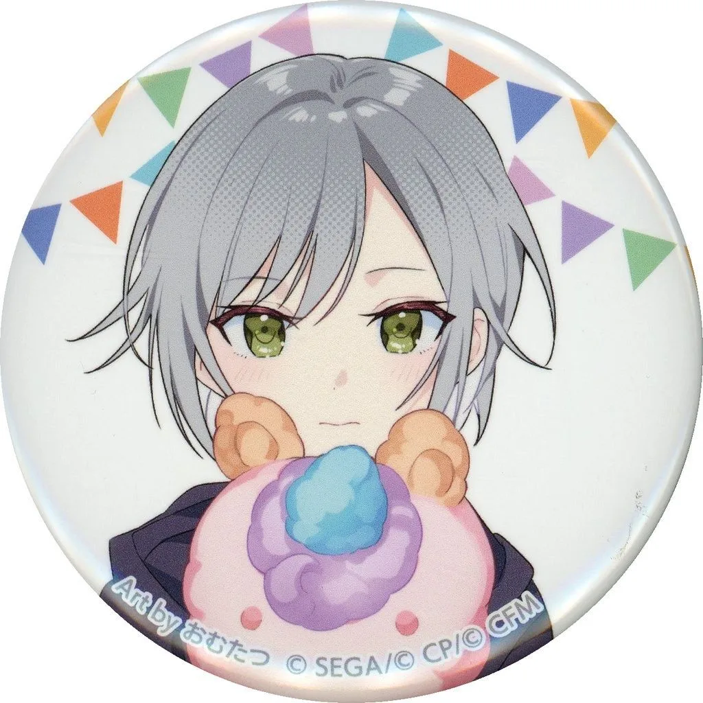 日野森志歩 「プロジェクトセカイ カラフルステージ! feat. 初音ミク 神山高校文化祭 描き下ろしイラスト 缶バッジコレクション B」