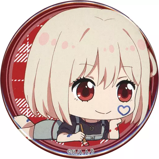 【リコリス・リコイル】錦木千束 ペインター Sit type 缶バッジ 駿河屋 -<中古>錦木千束(Sit type) 「リコリス・リコイル