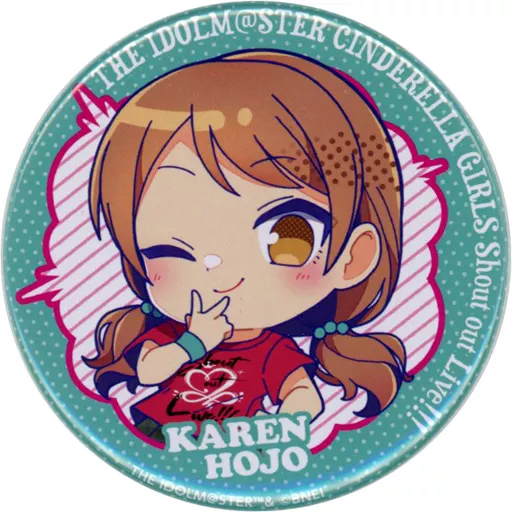 北条加蓮 「アイドルマスター シンデレラガールズ 公式トレーディング缶バッジ(Shout out Live!!! ver.) B」