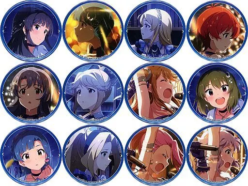 全12種セット 「アイドルマスター ミリオンライブ! シアターデイズ 6th Anniversary in AKIHABARA トレーディング缶バッジ LIVE THE＠TER FORWARD シリーズB」
