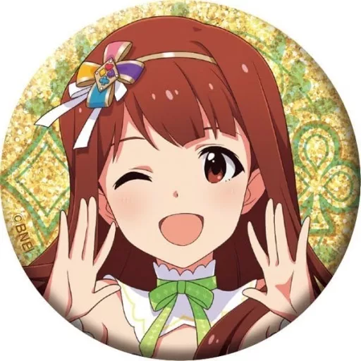 田中琴葉 グリッター缶バッジ 「アイドルマスター ミリオンライブ!」