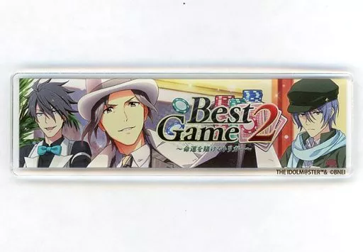Best Game2 ～命運を賭けるトリガー～ アクリルバッジ 「コトブキヤくじ アイドルマスター SideM Event Collection2」 A-8賞