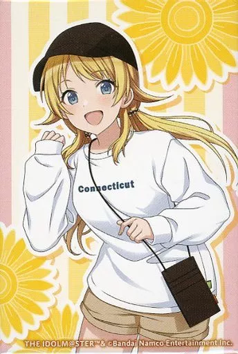 八宮めぐる スクエア缶バッジ 「くじ引き堂 アイドルマスター シャイニーカラーズ オンラインくじ Summer Vacation」 D-2賞