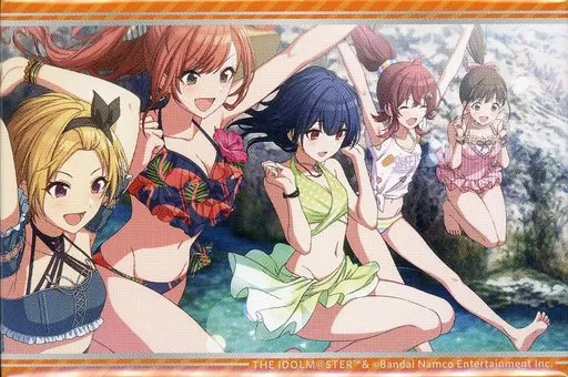 常夏CLIMAX スクエア缶バッジ 「くじ引き堂 アイドルマスター シャイニーカラーズ オンラインくじ Summer Vacation」 D-7賞