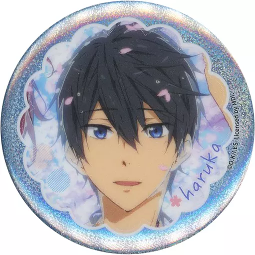 Free! TYM Clear Blue 76mm ホロ缶バッジ 七瀬遙 10個 Free! リズと青い鳥 入場者プレゼント 缶バッジ 七瀬遙 - メルカリ