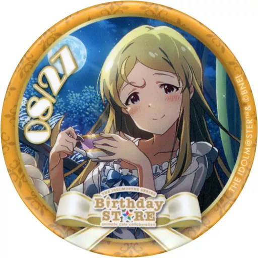 篠宮可憐 「THE IDOLM＠STER SERIES Birthday STORE～August～ トレーディングBirthd＠y缶バッジ～August ver.～ グループ2」