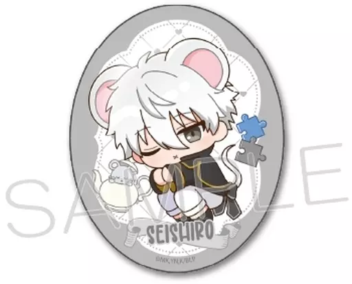 凪誠士郎 「ブルーロック 楕円缶バッジ」