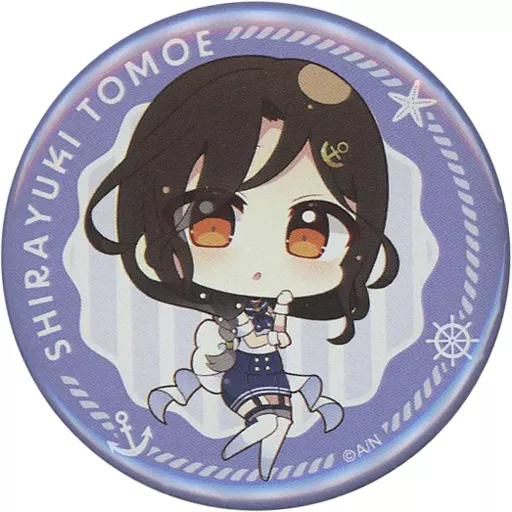 白雪巴　にじさんじ　DMM　スクラッチ　缶バッジ 駿河屋 -<中古>白雪巴(2/デフォルメ) 缶バッジ 「DMMスクラッチ