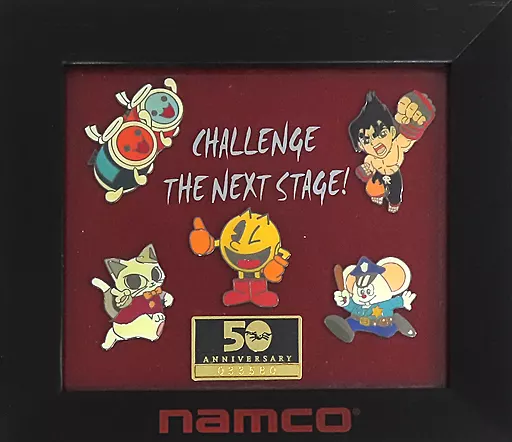 バッジ・ピンズ　namco創業50周年記念 ピンズセット