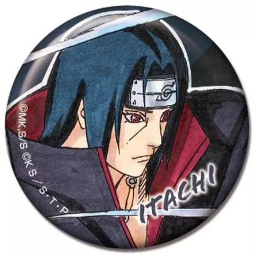 バッジ・ピンズ　うちはイタチ 「CANバッジ NARUTO-ナルト-疾風伝」