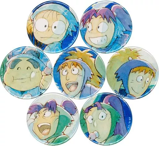 忍たま乱太郎 京まふ 缶バッジ キャラバッジコレクション 全7種 2016年 劇場版 忍たま乱太郎 ドクタケ忍者隊最強の軍師 キャラバッジ