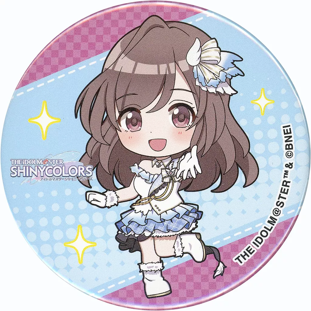 異次元フェス　缶バッジ　月岡恋鐘x15 アイドルマスター シャイニーカラーズ 異次元フェス ハート形缶